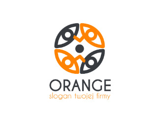 Projektowanie logo dla firmy, konkurs graficzny orange brand